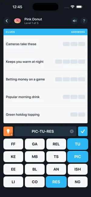 Word Bites: Deliciously Fun screenshot 2