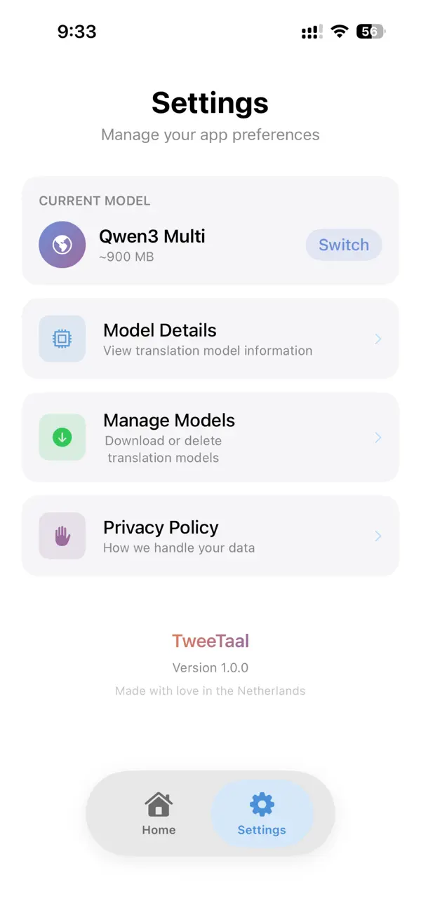 #1. TweeTaal (iOS) Von: sarthak anand