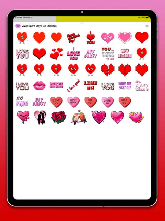 Screenshot #5 pour Valentine's Day Fun Stickers