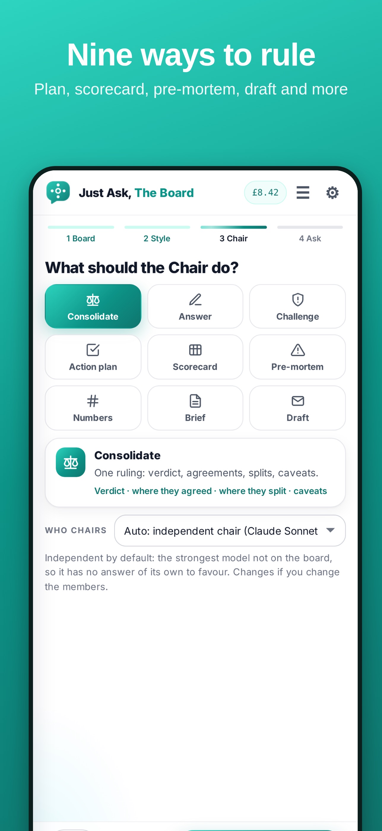 Screenshot 5 of Just Ask, The Board