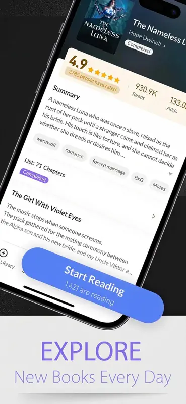 Readict - novels and more screenshot 6 of 6