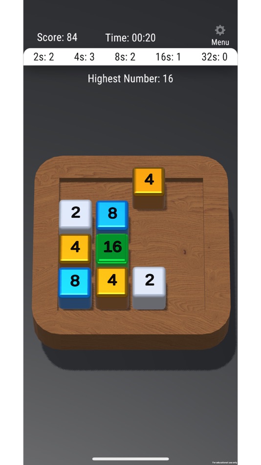 #1. Fusion 3D - Merge 2248 Numbers (iOS) 由: Puffin Design Inc.