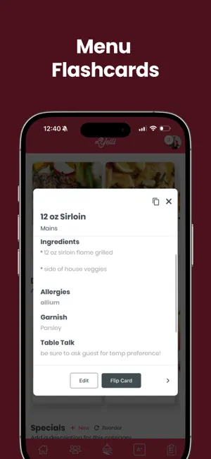 Yelli - Restaurant Training screenshot 4