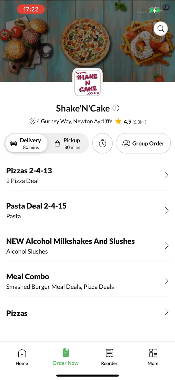 Screenshot #2 pour Shake'N'Cake Newton Aycliffe