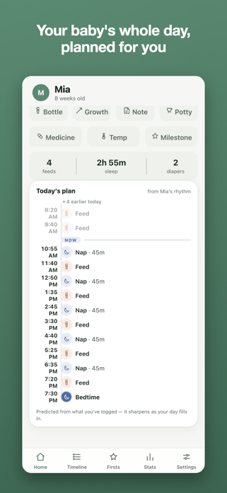 Cubby: Baby Tracker Screenshot 2 of 6