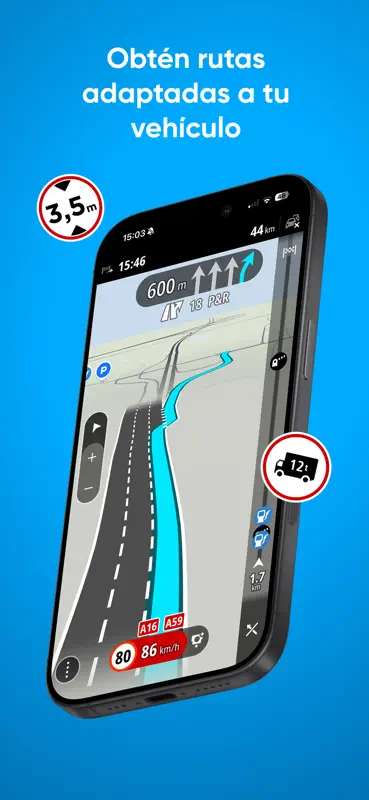 TomTom GO Expert para camiones screenshot 3 of 9