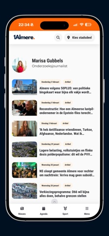 1Almere - Lokaal Nieuws iPhone screenshot 3
