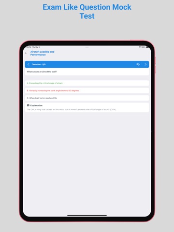 FAA - Part 107 Practice Test iPad screenshot