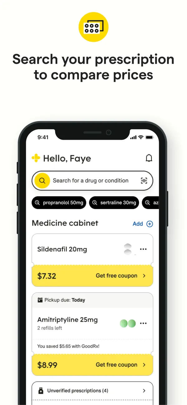 #3. GoodRx: Prescription Savings (iOS) Με: GoodRx