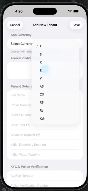Rent Up: Monthly Rent Tracker screenshot 3