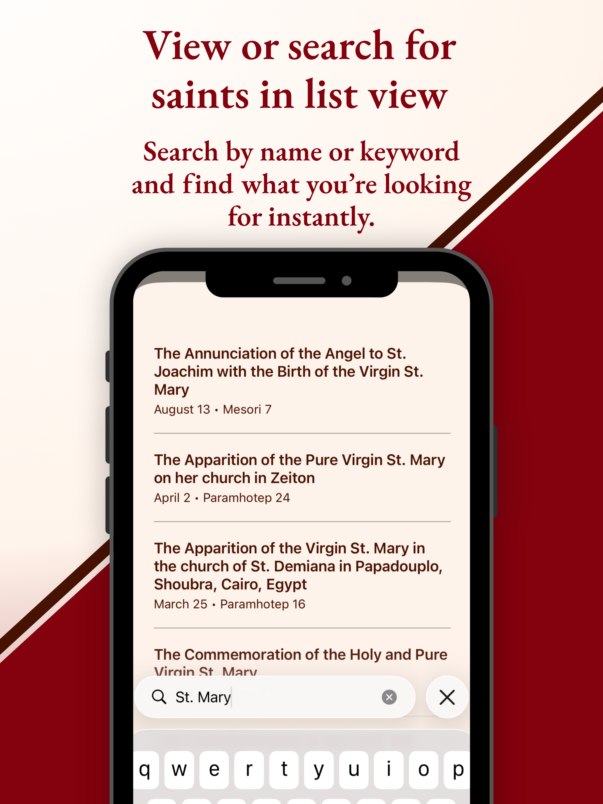 Coptic Orthodox Calendar screenshot 12