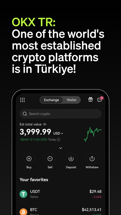 OKX TR: Buy Bitcoin & Crypto