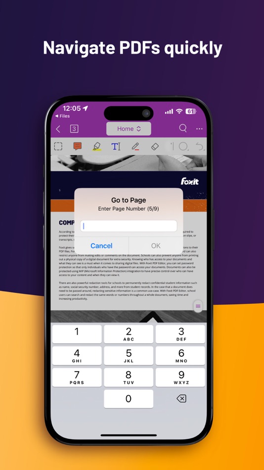 #5. Foxit PDF Editor (iOS) Podle: FOXIT SOFTWARE INCORPORATED