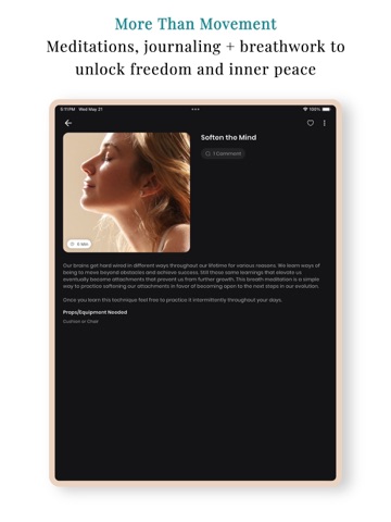 Marysia Do Magic: Yoga Library iPad screenshot