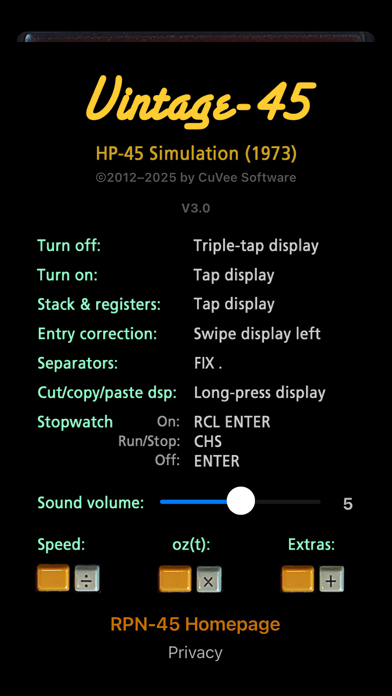 Vintage-45 Screenshot