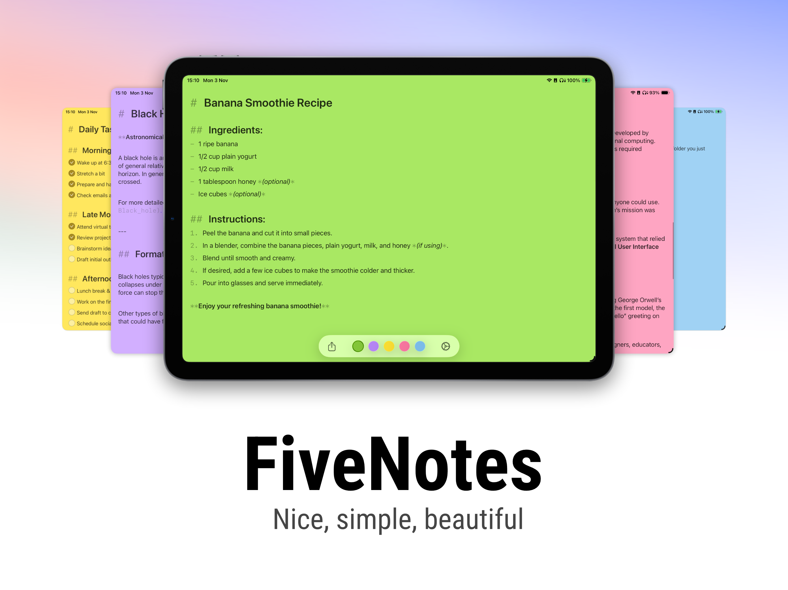FiveNotes Mobile screenshot 9