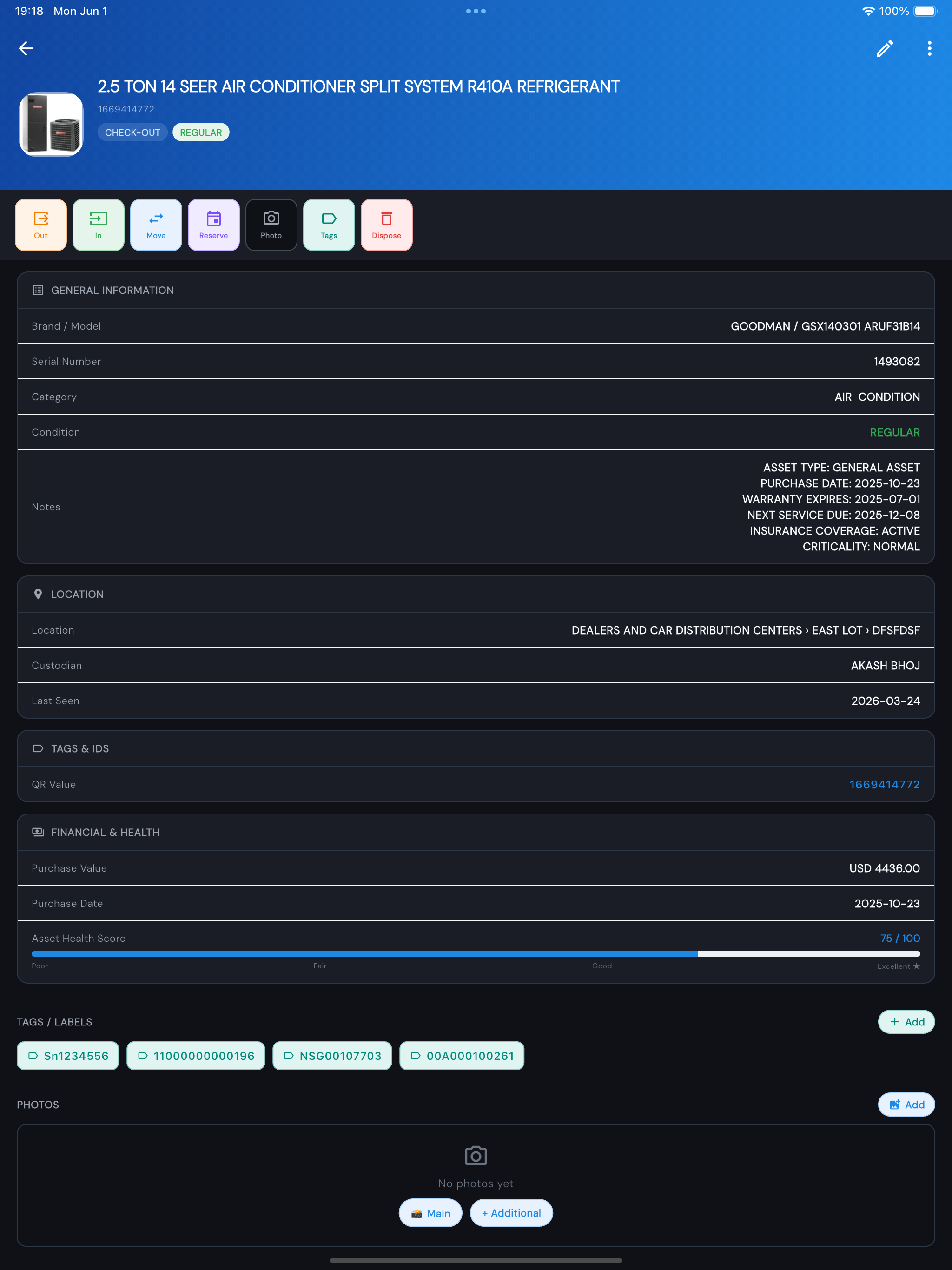 Smartx HUB Asset Tracking