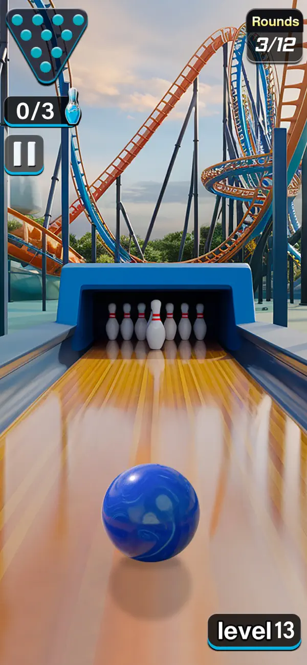 Screenshot #1 pour boule de bowling jeux quilles