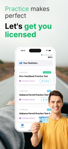 DMV Genius: Permit Prep 2026 Screenshot 1 of 3
