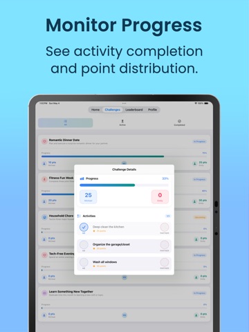 Couple Duel - Fun Task Tracker iPad screenshot