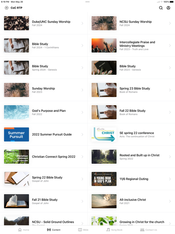 Screenshot #5 pour Christians on Campus NC