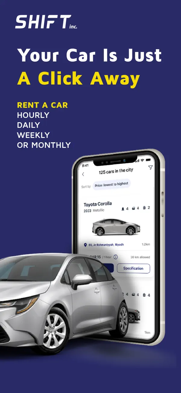 Screenshot #3 pour SHIFT – Carsharing & Chauffeur