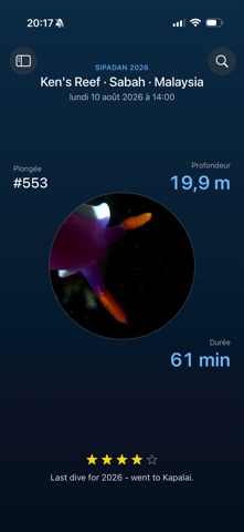 Carnet de Plongée Screenshot 1 of 7