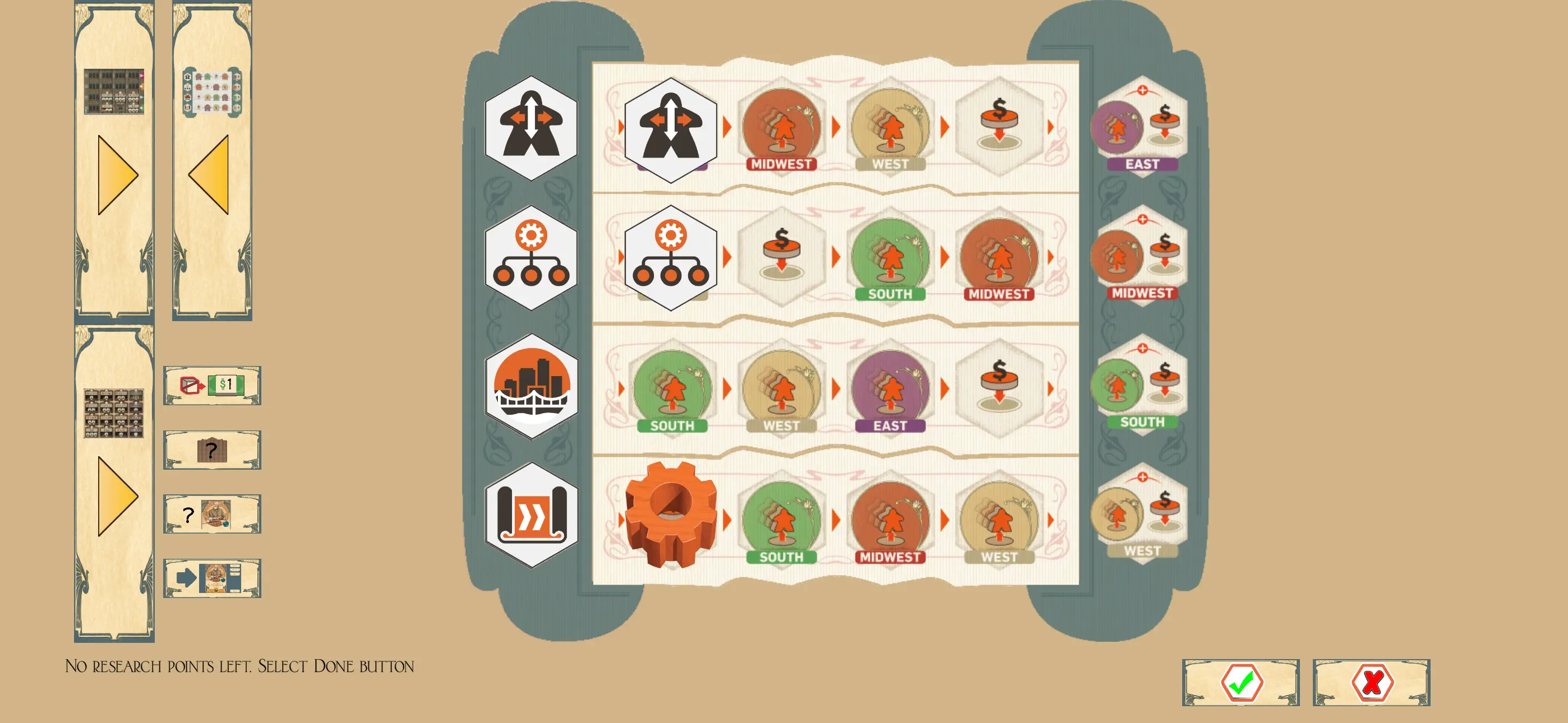 #7. Carnegie - The Board Game (iOS) By: ycyclop games