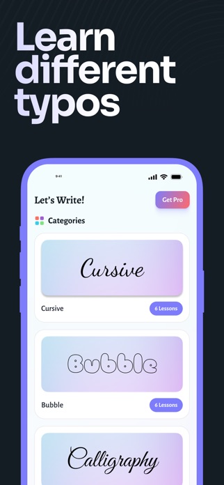 Cursive Handwriting Practice · Screenshot 6 of 6
