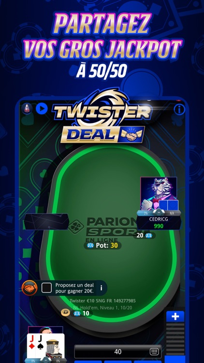 Parions Sport Poker En Ligne screenshot-6