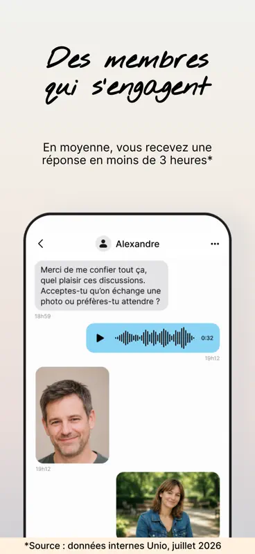 Unio: rencontres sérieuses screenshot 5 of 6