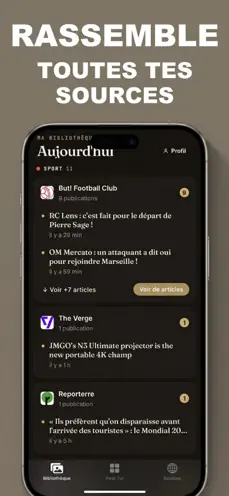 Mixt: votre actu, un feed screenshot 2 on the App Store