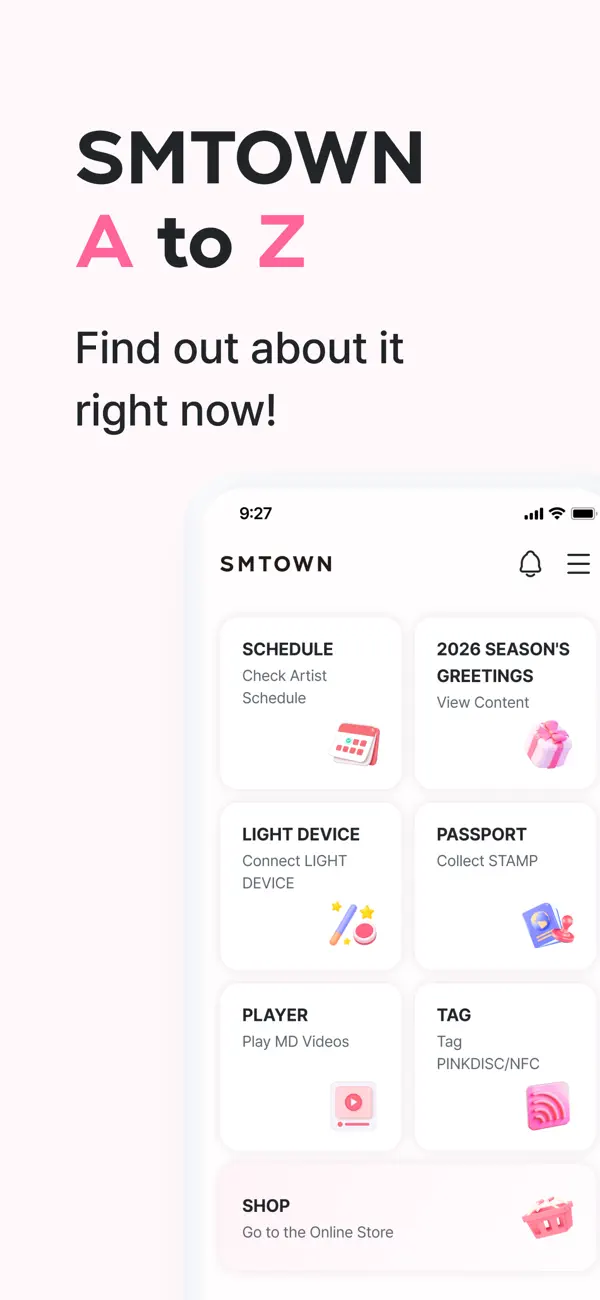 Screenshot #1 pour SMTOWN | OFFICIAL