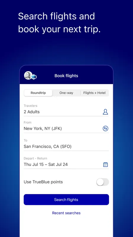 JetBlue screenshot 5 of 10