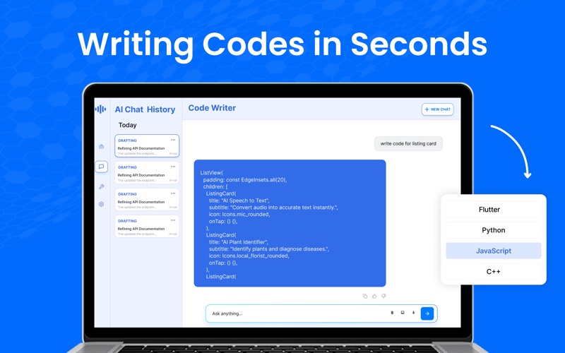 Speech to Text - Dictation AI iPhone screenshot