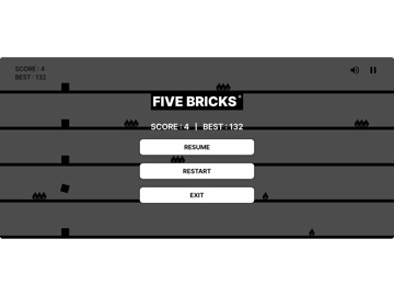 Five Bricks | Brick Rush iPad screenshot