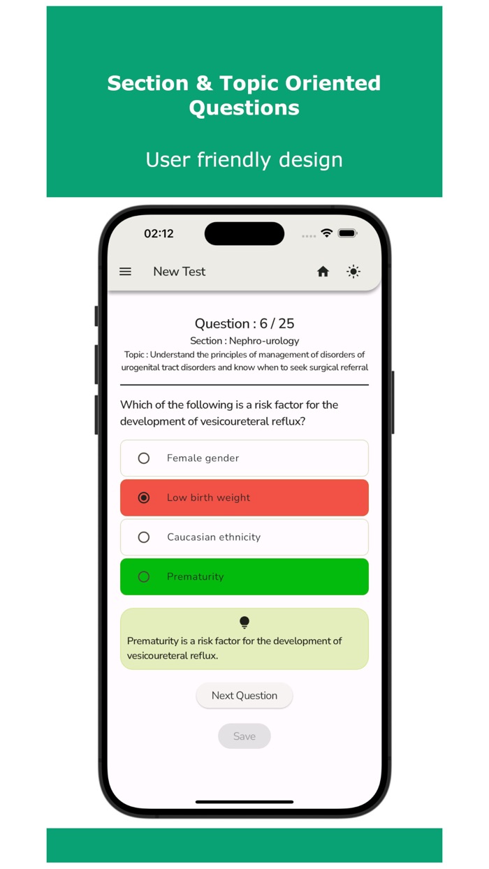 Paediatrics, Child Health Test