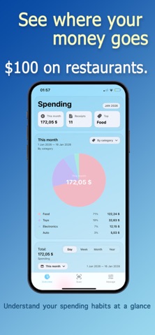 Receipt Scanner - Tracker Bill Screenshot 5 of 6