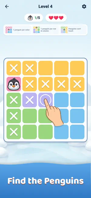 Pingdoku: Queens Logic Puzzle screenshot 1