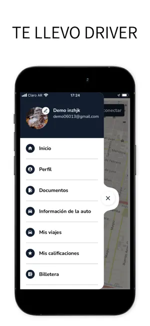 TE LLEVO DRIVER screenshot 1