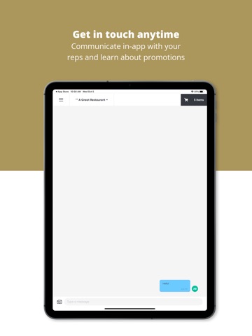 MDD Provisions iPad screenshot