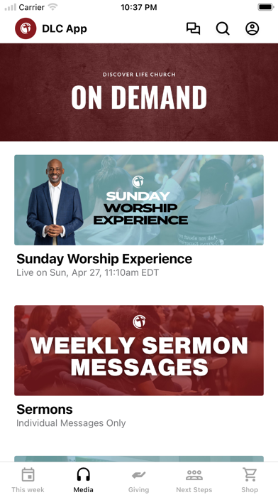 Discover Life Church - GA Screenshot
