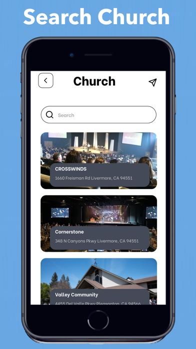 Church Map Screenshot