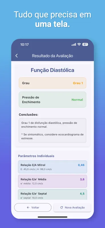 EchoDICOM Calc - Diástole 2025 screenshot 8 of 10