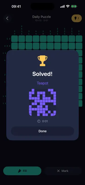 Nonogram: Unlimited Puzzles screenshot 4