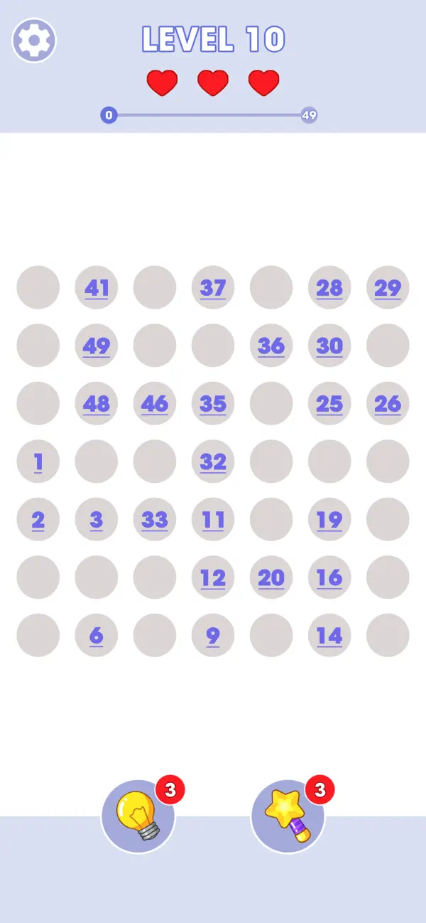 Screenshot #1 pour Line Number Puzzle