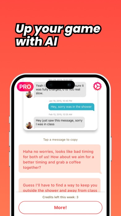 Rizz AI: your dating wingman Screenshot