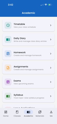 EduPulse iPhone screenshot