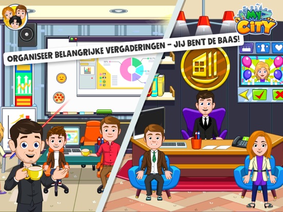 My City : Kantoor iPad app afbeelding 2