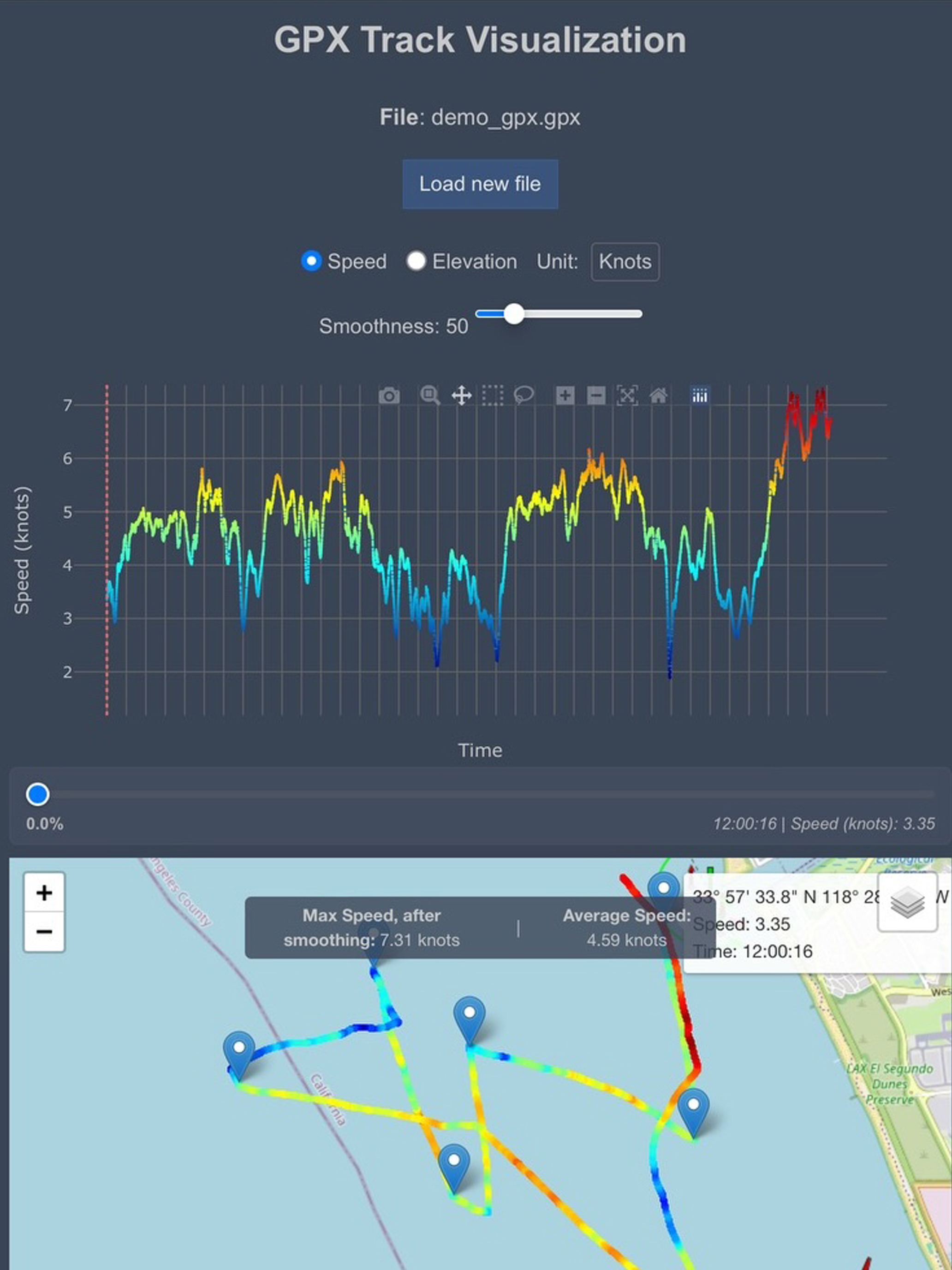 GPX Visualizer screenshot 12